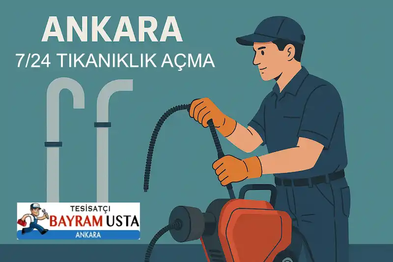 Ankara 7/24 tıkanıklık açma